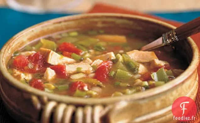 Soupe de Poulet Épicée