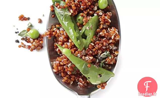Quinoa aux Pois au Citron