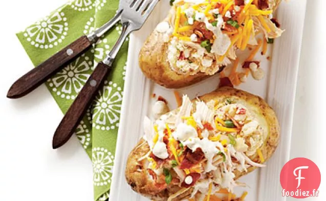 Salade de Pommes de Terre - Spuds Farcis au Poulet Fumé