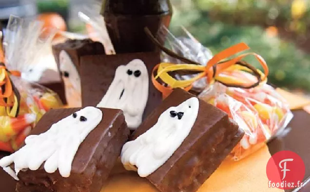Gâteaux Fantômes au Chocolat