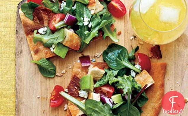 Pizza à la Salade Cobb