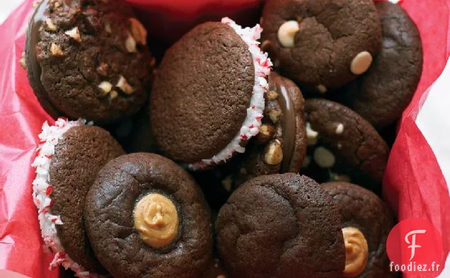 Biscuits aux Galettes au Chocolat Et à la Menthe Poivrée