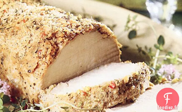 Rôti De Longe de Porc au Poivre