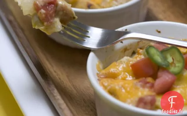 Mini Casseroles de Poulet King Ranch Légères