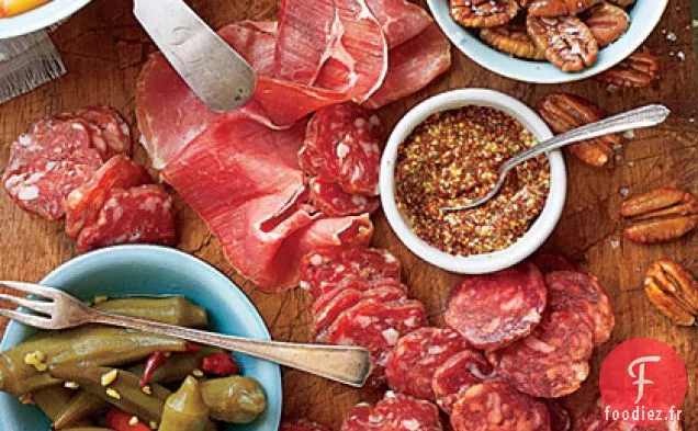 Planche d'Apéritif d'Été Facile