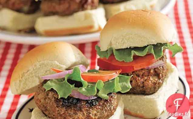 Sliders pour Hamburgers