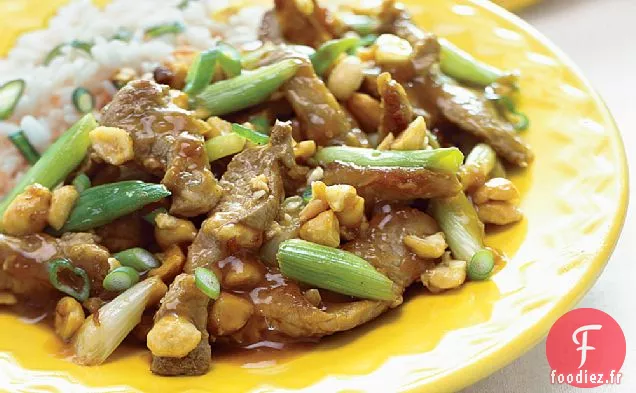 Sauté de Porc et Arachides