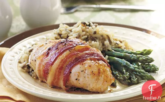 Poulet Enveloppé de Bacon