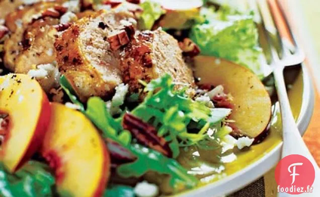 Salade de Poulet Grillé et Nectarine