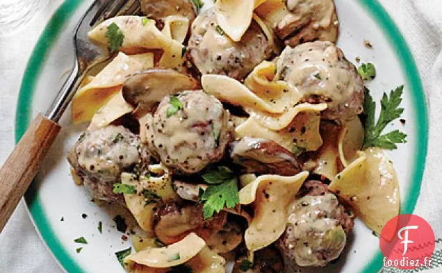 Boulette de Viande Stroganoff