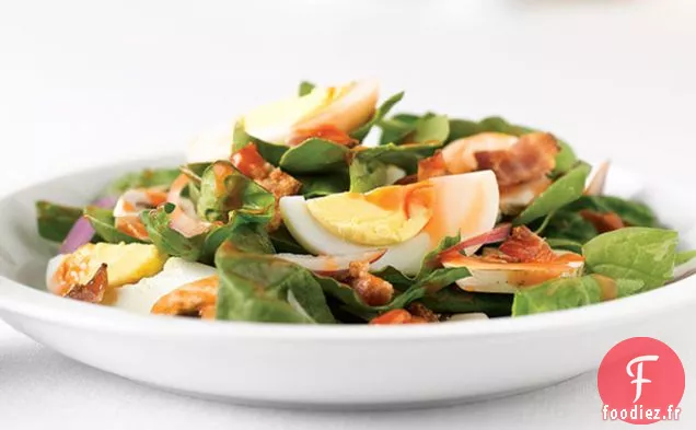Salade de Bacon Et d'Épinards