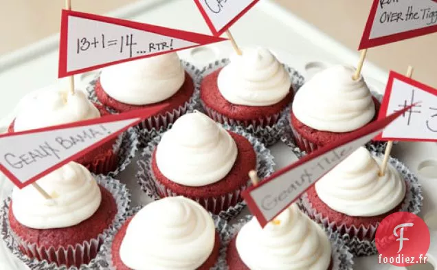 Cupcakes à Marée Rouge