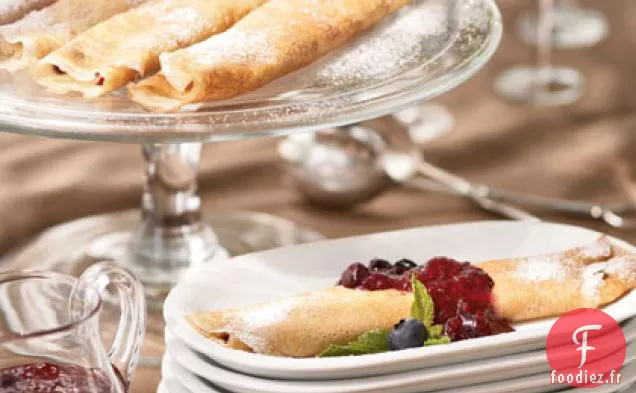 Crêpes aux Petits Fruits