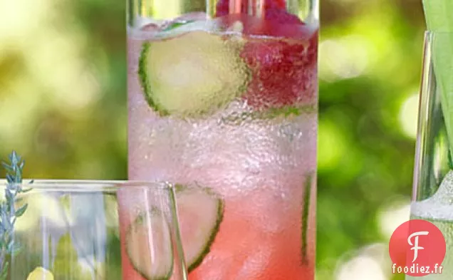 Cocktail à la Framboise Italienne