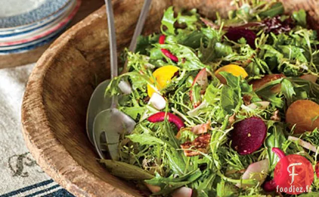 Salade d'automne aux Betteraves et aux Pommes