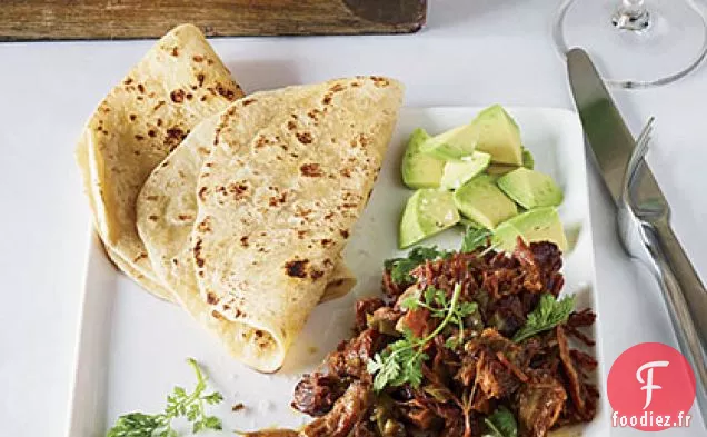 Carnitas de Porc à l'Ail et à l'Orange