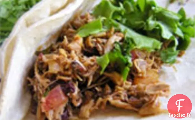 Dîner Ce soir: Tacos à la Salade de Poulet Chipotle