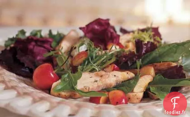 Salade De Poulet Grillé Aux Cerises