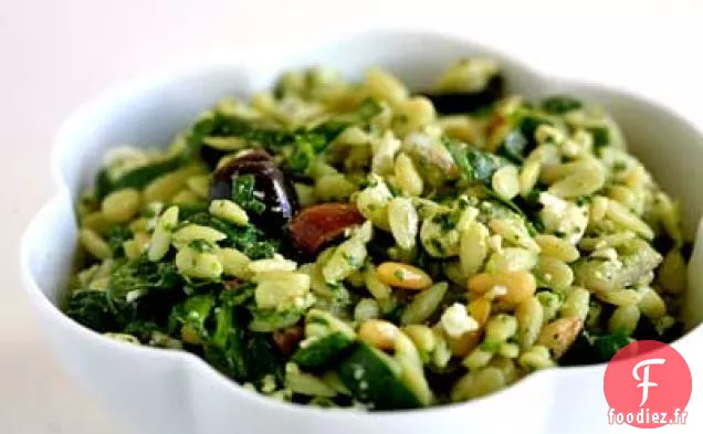 Salade D'Épinards Et D'Orzo