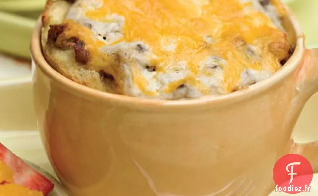 Casserole de Saucisses et d'Œufs