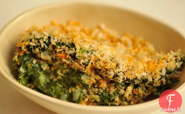 Gratin d'Épinards