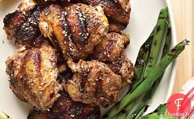 Poulet Grillé au Zaatar et Citron
