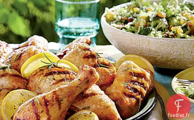 Poulet Grillé Saumuré au Babeurre