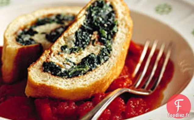 Roulade aux Épinards