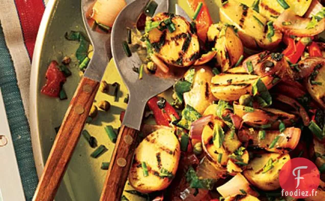 Salade de Pommes De Terre Grillées au Citron