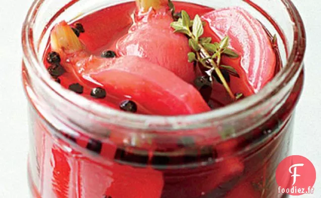 Betteraves Marinées Rosées et Framboises