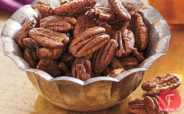 Pacanes Rôties Sucrées et Épicées
