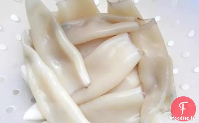 Sain et Délicieux: Calmars à la Sauce au Vin Rouge