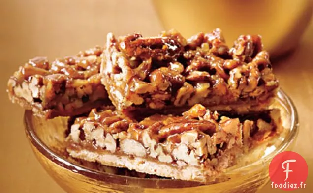Barres Caramel-Pacanes