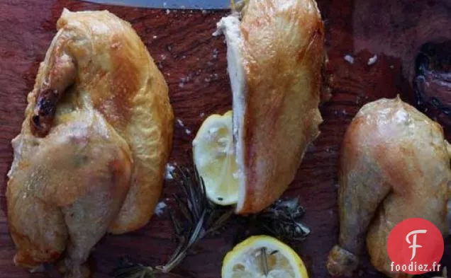 Le Poulet Rôti Croustillant Et Salé de Jean-Georges Vongerichten
