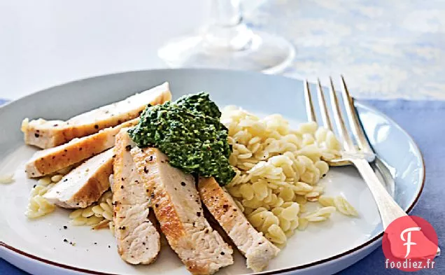 Poitrines De Poulet Sautées