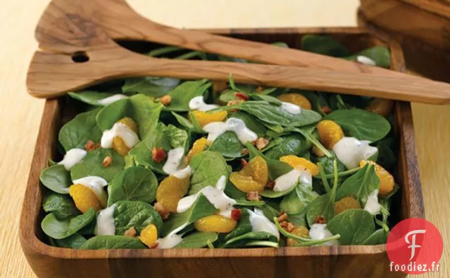 Salade Orange-Épinards