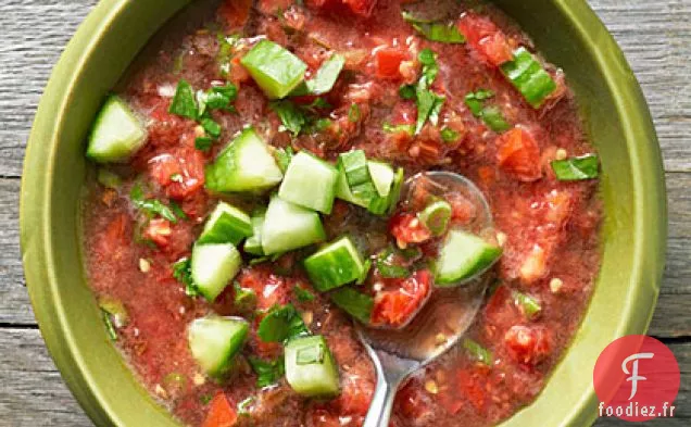 Gaspacho de Jardin Le Plus Facile