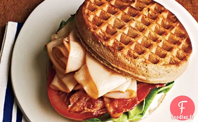 Sandwichs au Poulet et aux Gaufres