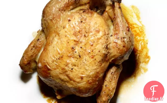 Poulet Rôti à la Sauce à la Poêle