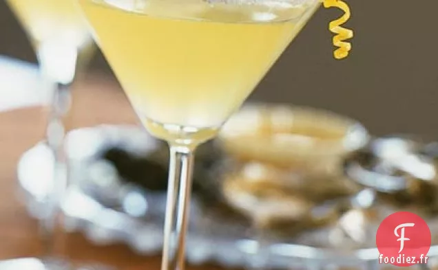 Martini Au Citron Givré