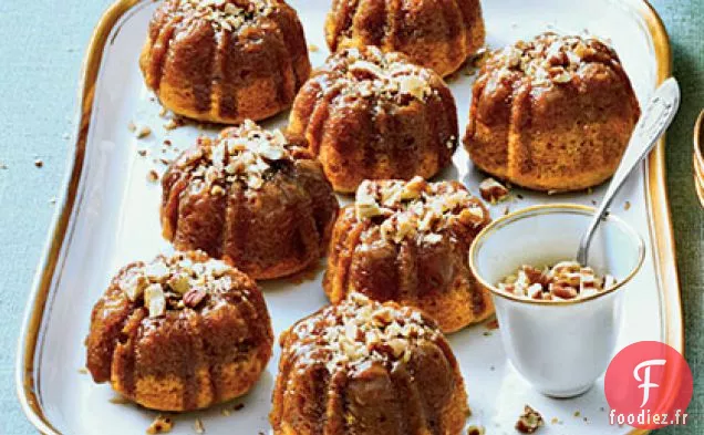 Gâteaux de Patates Douces Glacés au Rhum