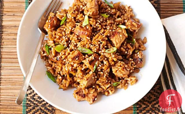 Riz au Porc au Sésame