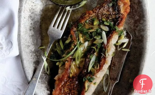 Poisson à la Rodrigo (Pescado Rodrigo) de la table mexicaine de 'Pati