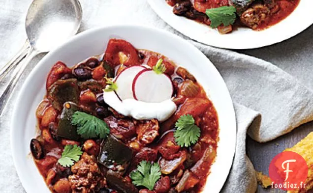 Poblano - Chili Saucisse à la Dinde