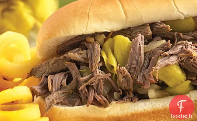 Rôti de Bœuf Italien Pepperoncini