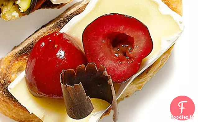 Bruschetta au Fromage et au Chocolat