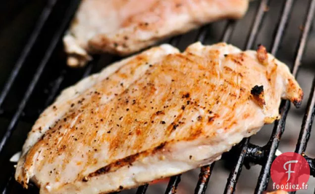 Les Meilleures Poitrines De Poulet Sans Peau Et Désossées Grillées Juteuses