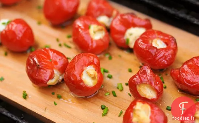 Fromage de Chèvre en Planches - Peppadews Farcies