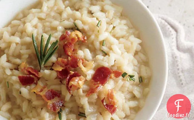 Risotto à la Pancetta à l'Huile de Truffe