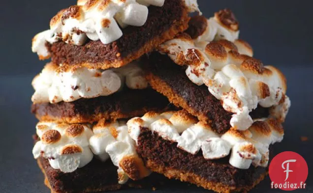 Barres de Brownie S'mores